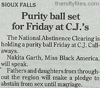 Purity Ball