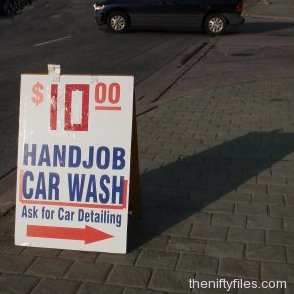 Hand Job Car Wash $10