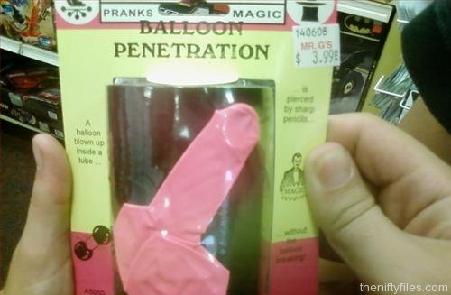 Balloon magic product looks like it's meant to be used sexually