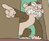 Pointing Evil Monkey