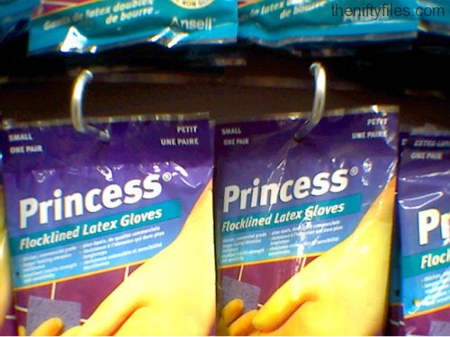 Princes Flocklined Latex Gloves
